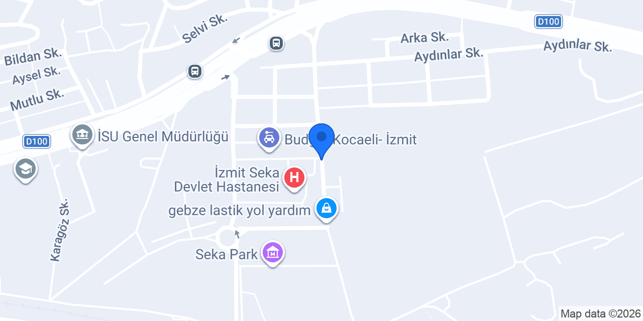Yurtsan Asansör konumu