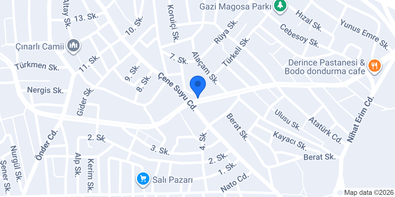 Çarlinin yeri konumu