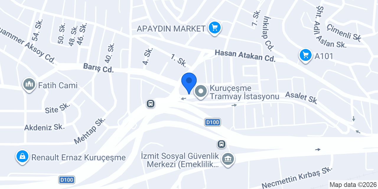 Saygın Cam Balkon konumu