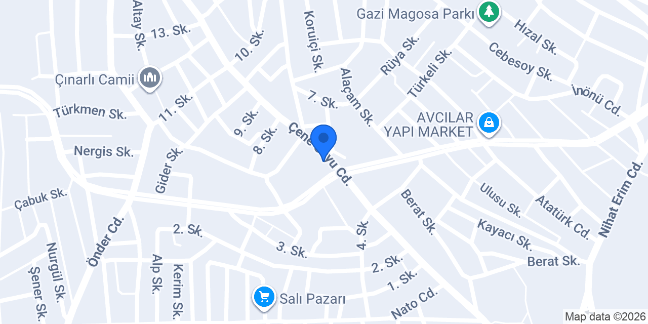 Fidan Çeyiz konumu