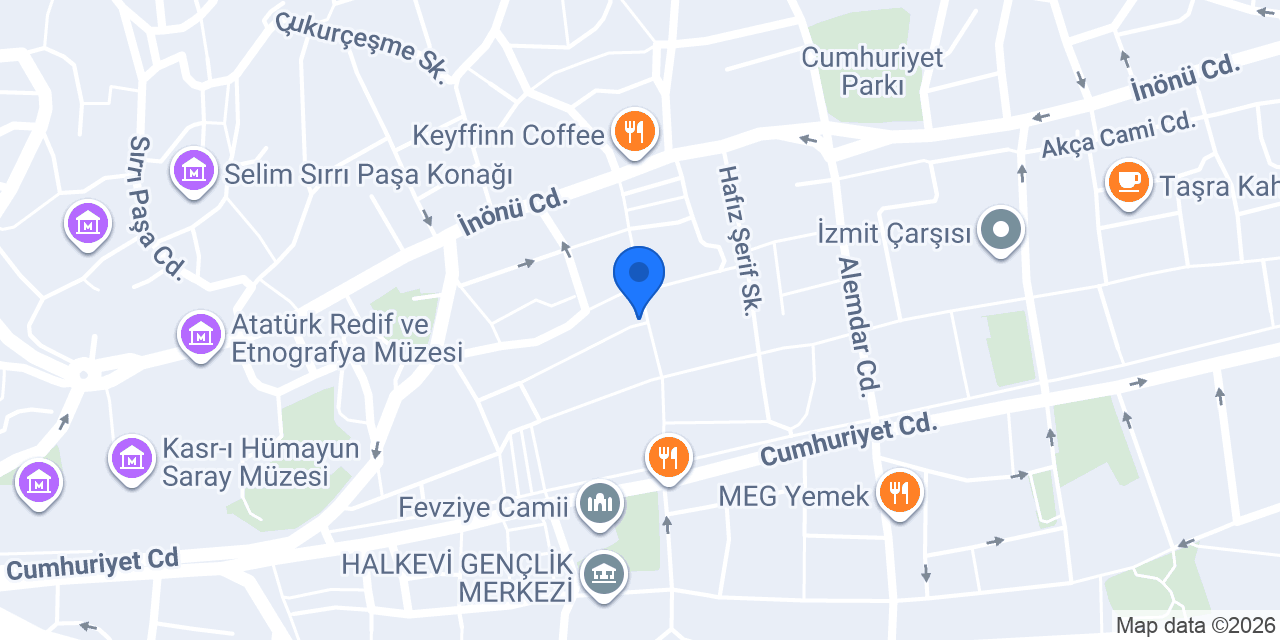 E Beauty Makeup & Nail Studio İzmit konumu