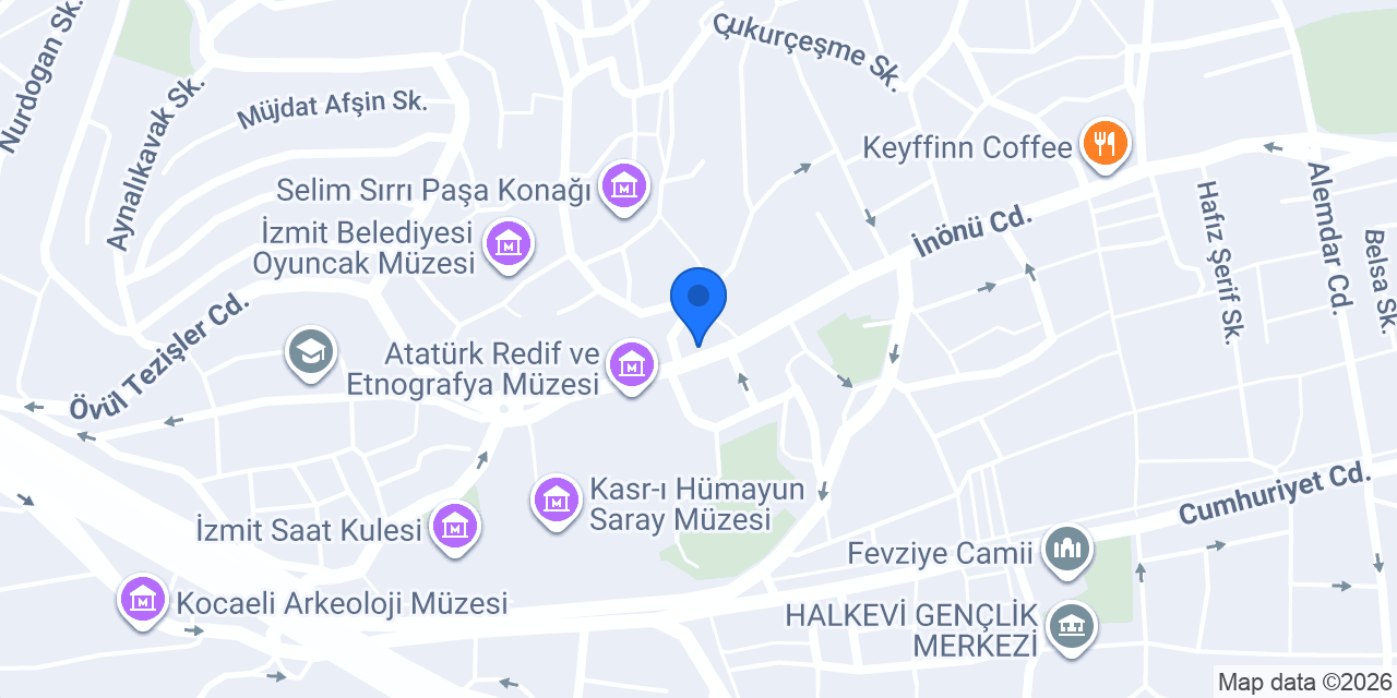 Kocaeli La Vida çiçekçilik konumu