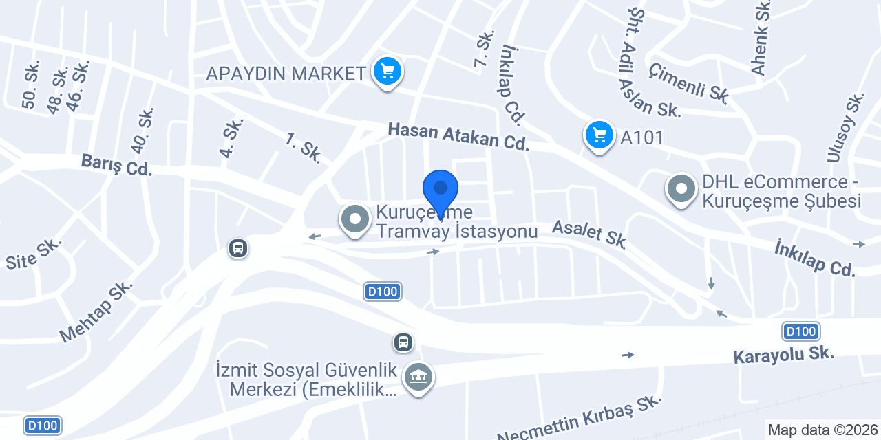 Hakan Otomotiv konumu