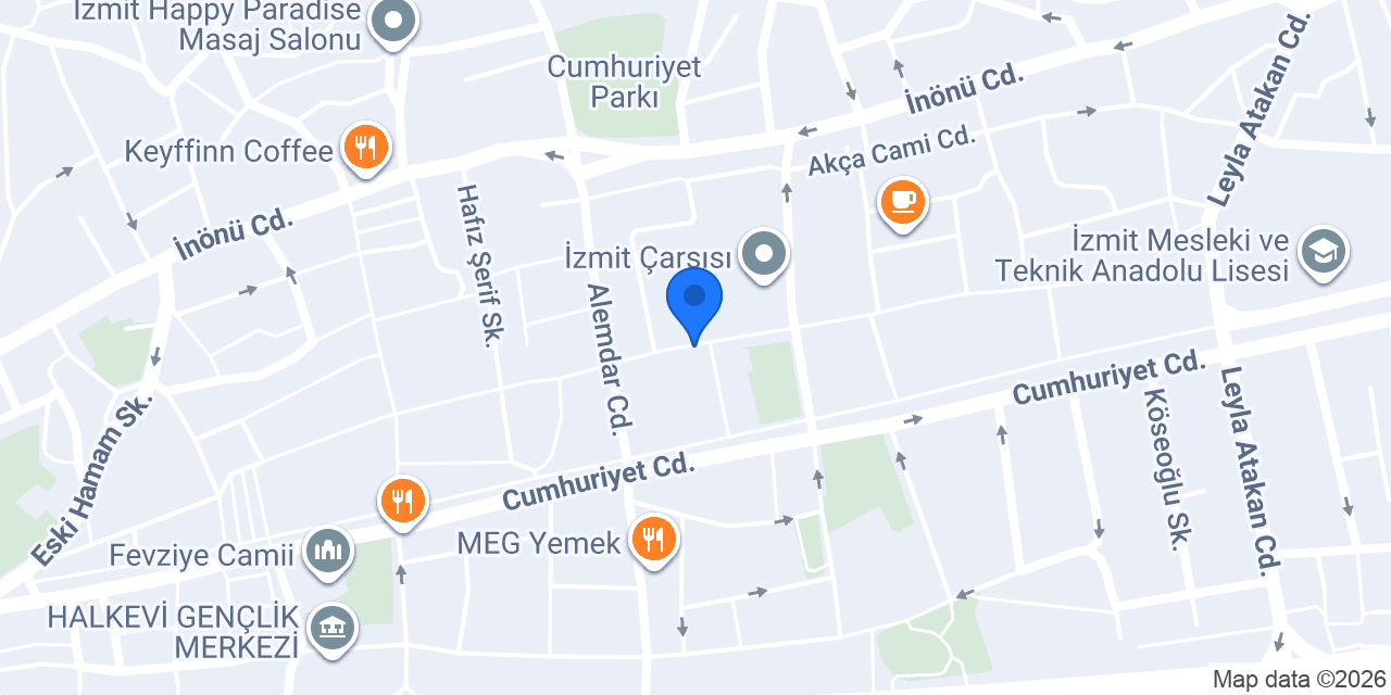 İstiklâl Simit konumu