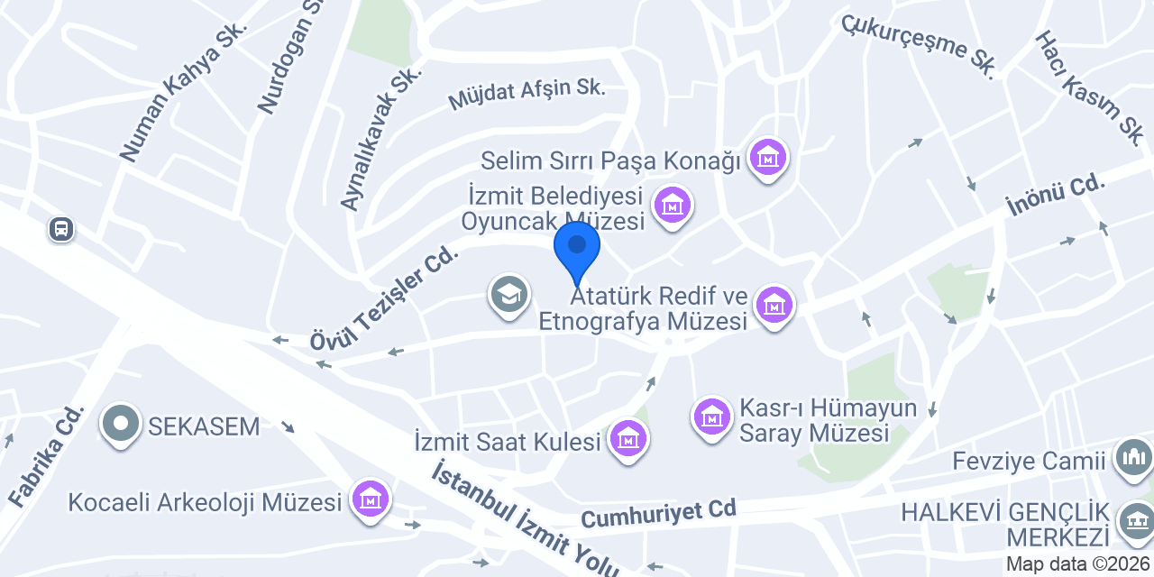 İNCE TEMİZLİK konumu