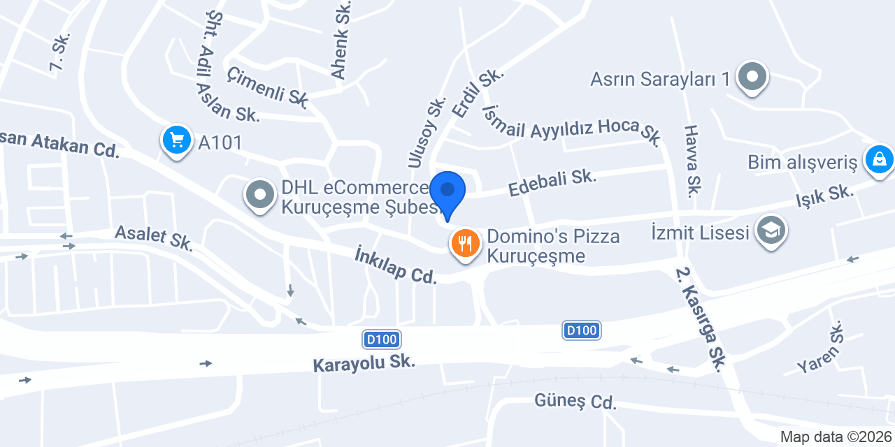 Halk Kütüphanesi konumu