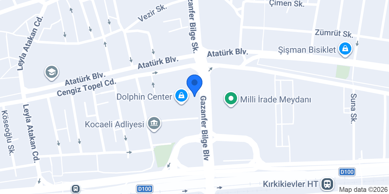 Migros - İzmit Dolphin AVM Şubesi konumu