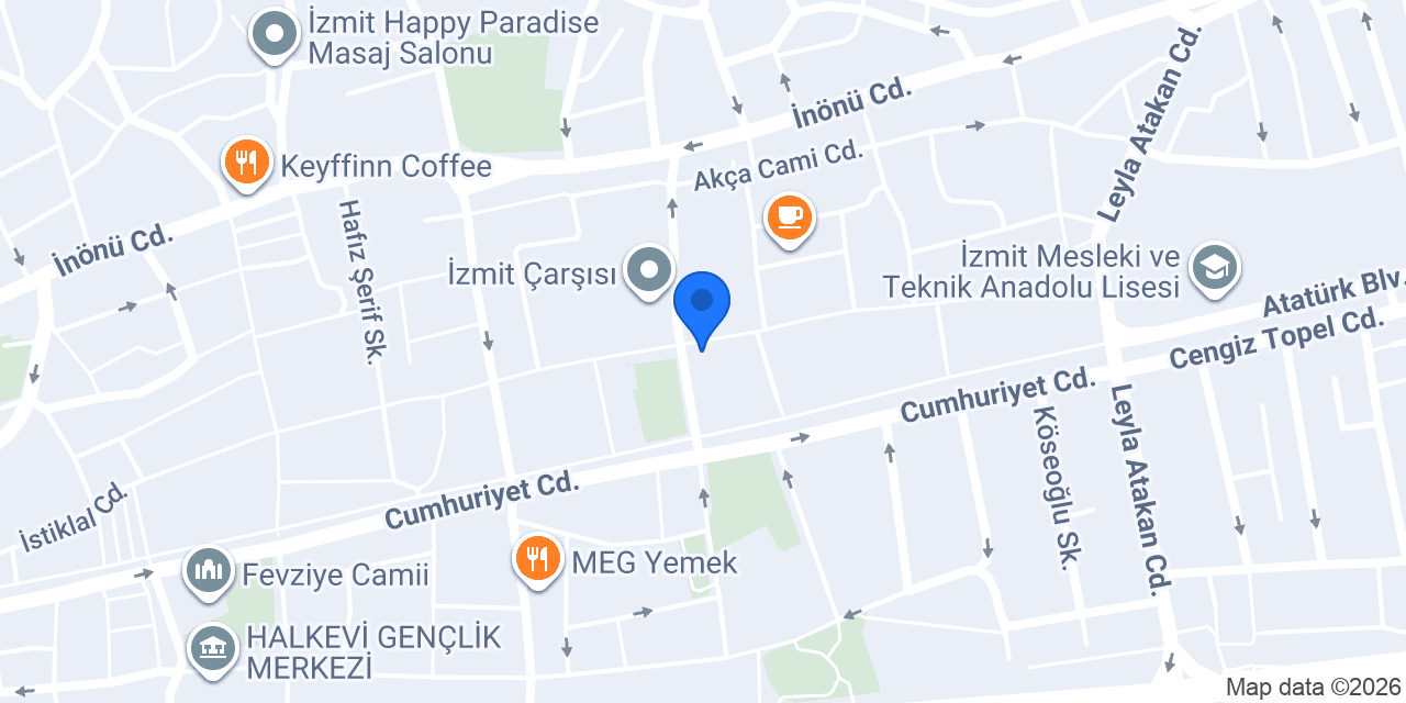 Kevser turizm umre hac şirketi konumu