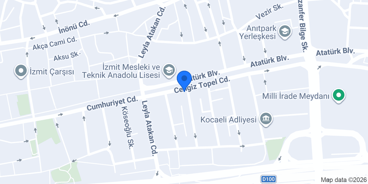 1963 Kandemir Mobilya & Aksesuar konumu