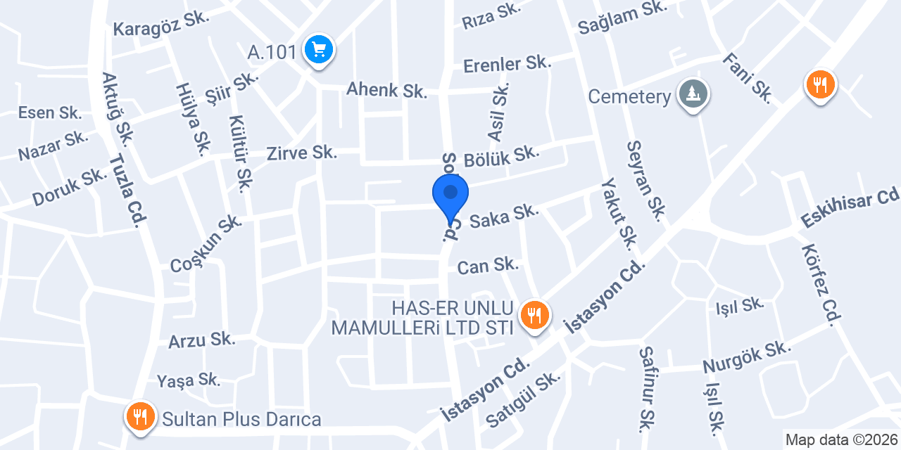 Çiğdem Çiçekçilik konumu