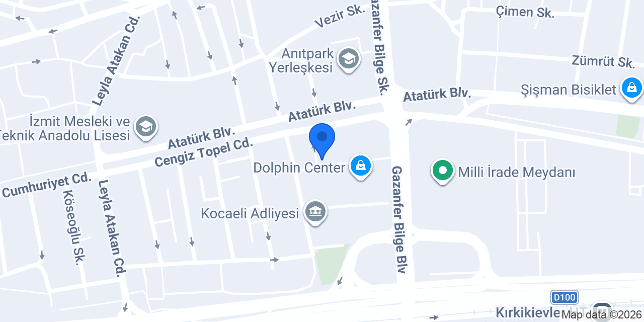 Avukat Orkun Utkubaş | İzmit Kocaeli konumu