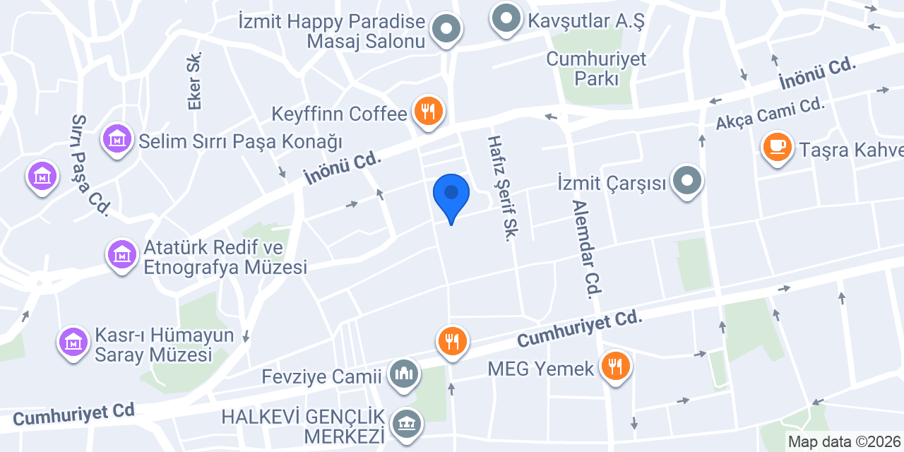 PROJE GALERİ konumu