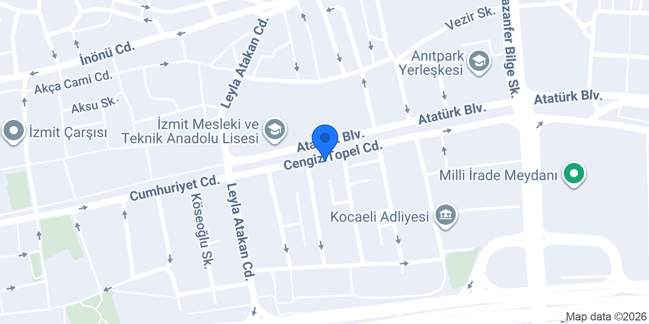 Hot Döner Yürüyüş Yolu konumu