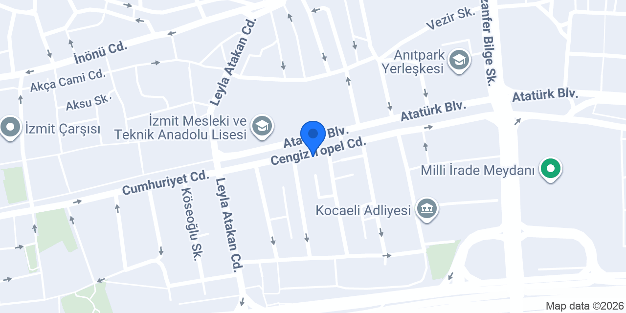 Torunoğlu İnşaat A.Ş konumu