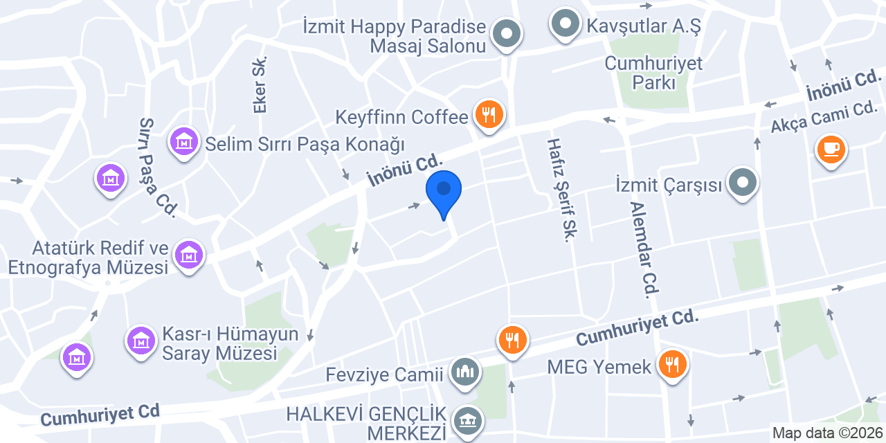 Kuaför Yavuz konumu