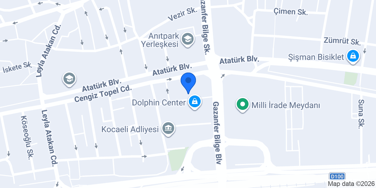 Çetin Hukuk ve Danışmanlık Bürosu konumu