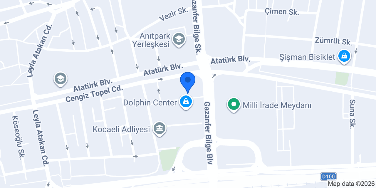 Güner Hukuk Bürosu konumu