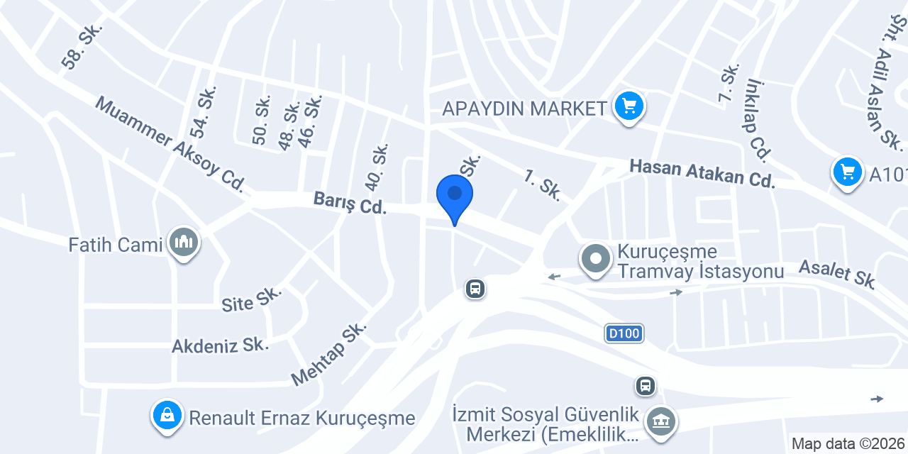 Kebapçı muzo usta konumu