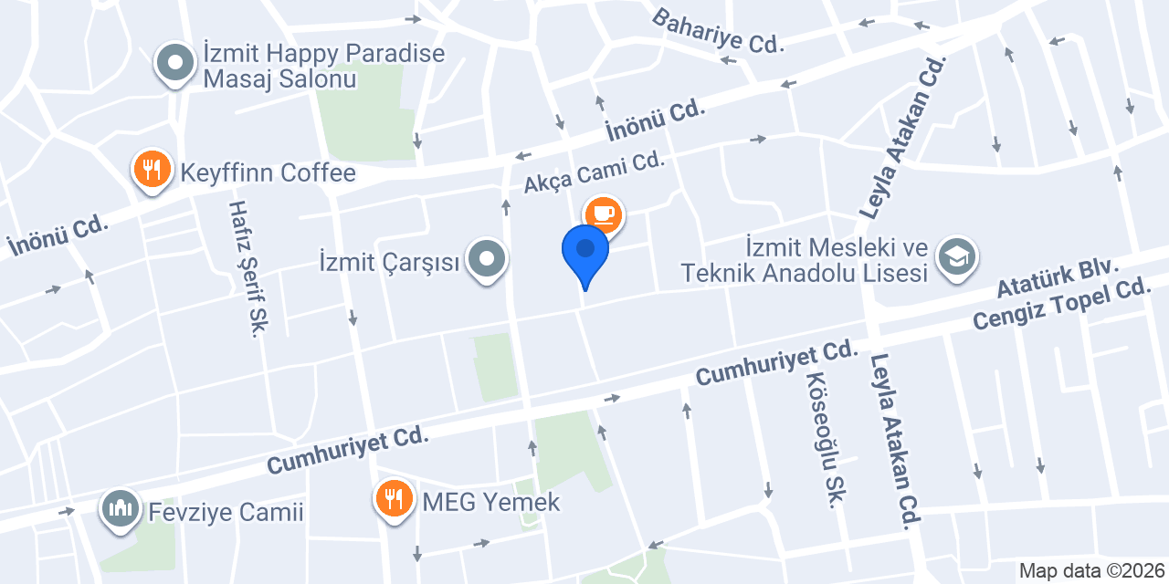 Doruk Masaj salonu konumu