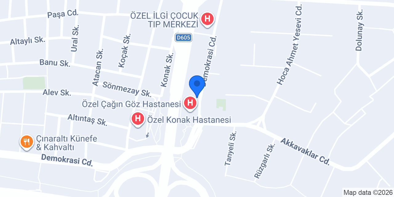 Hisar Optik & Lens konumu