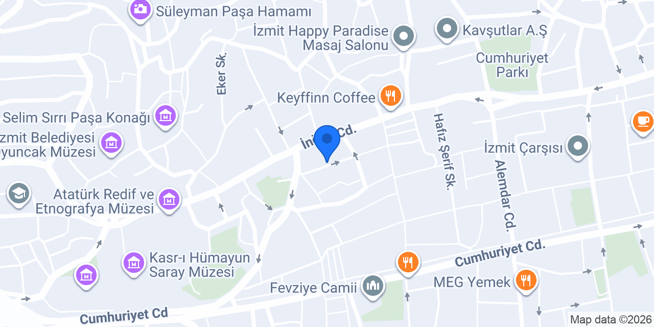 Kayıntıcı Cafe & Restaurant konumu