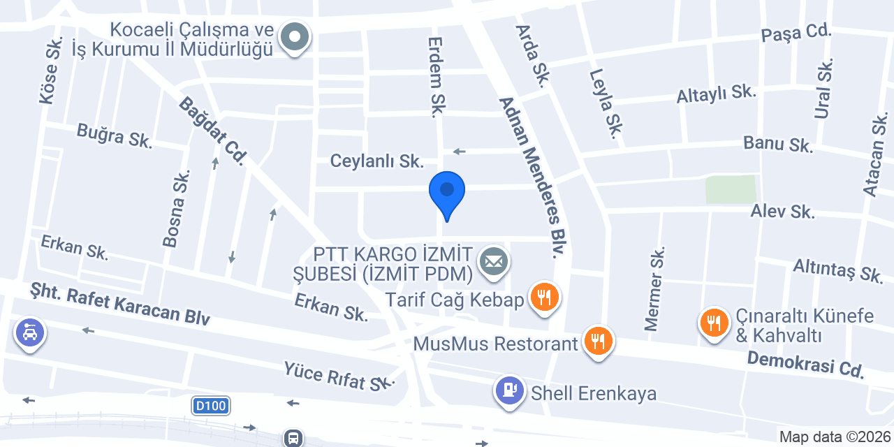 Metin Motorcycle konumu