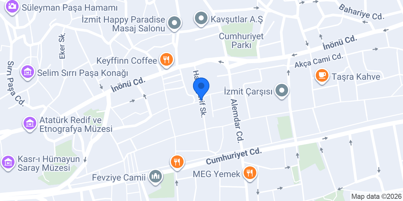 Fatma Avcı Moda Tasarım konumu