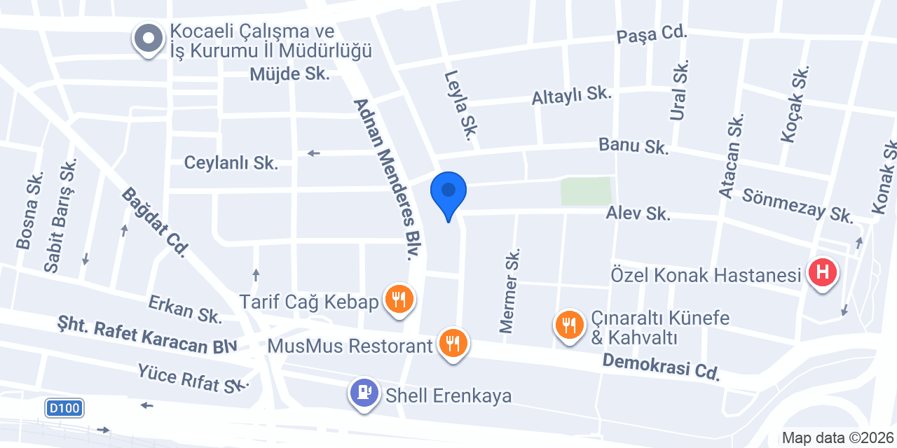 Acil Elektrikçi konumu