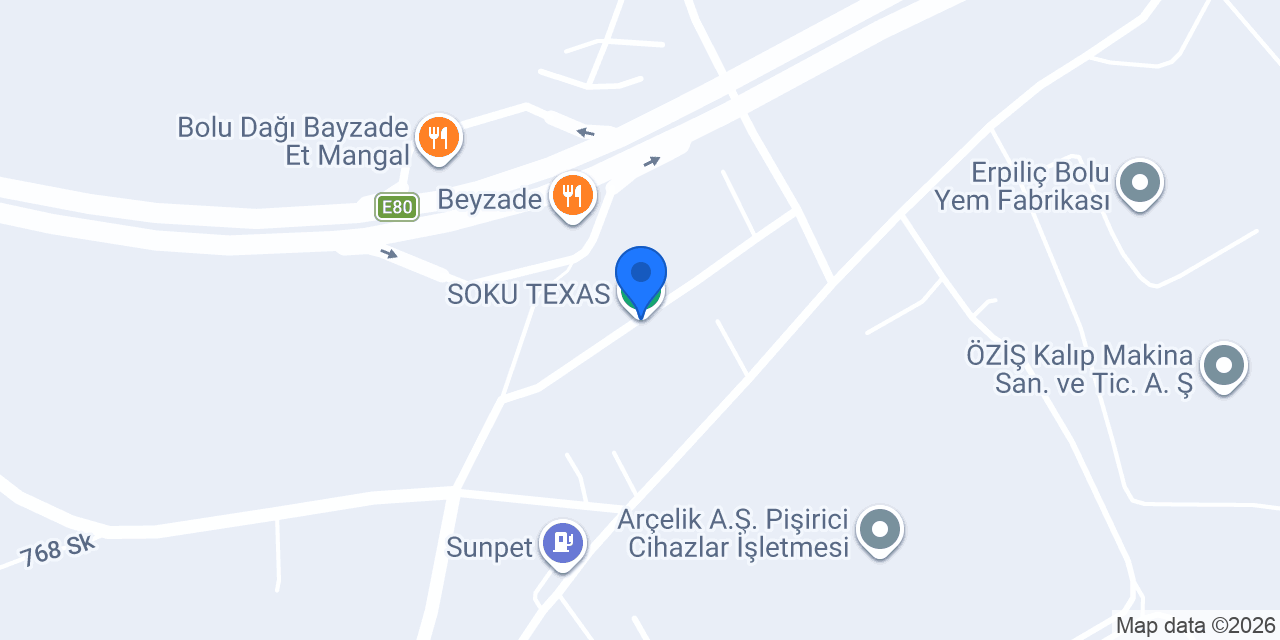 SOKU TEXAS konumu
