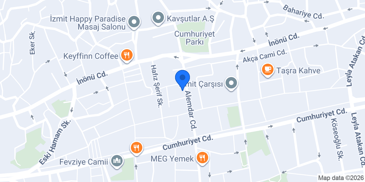Özman Eczanesi konumu