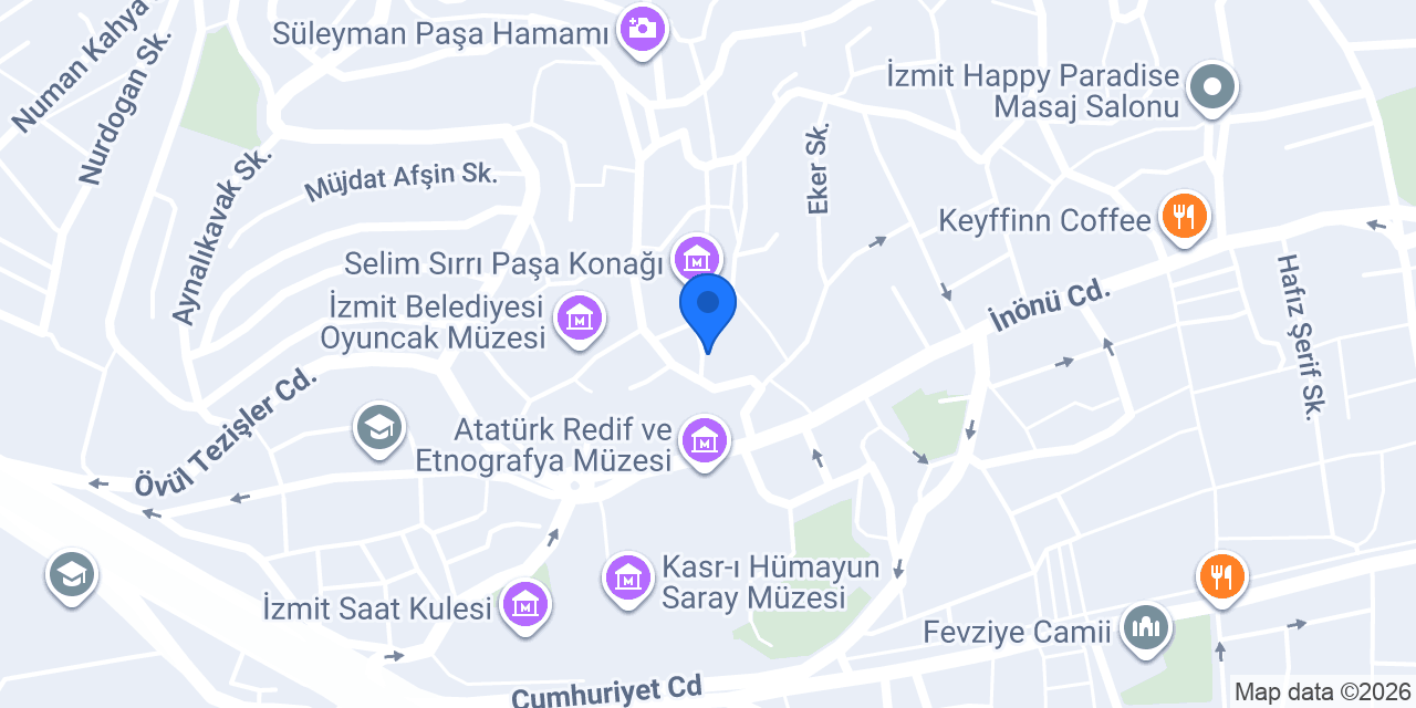 Atatürk ve Milli Mücadele Anı Evi konumu