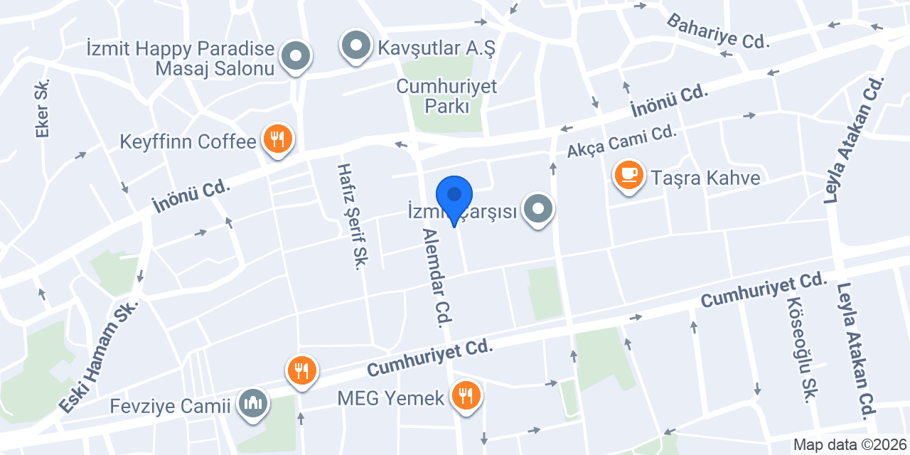 Önsel Saatçilik konumu