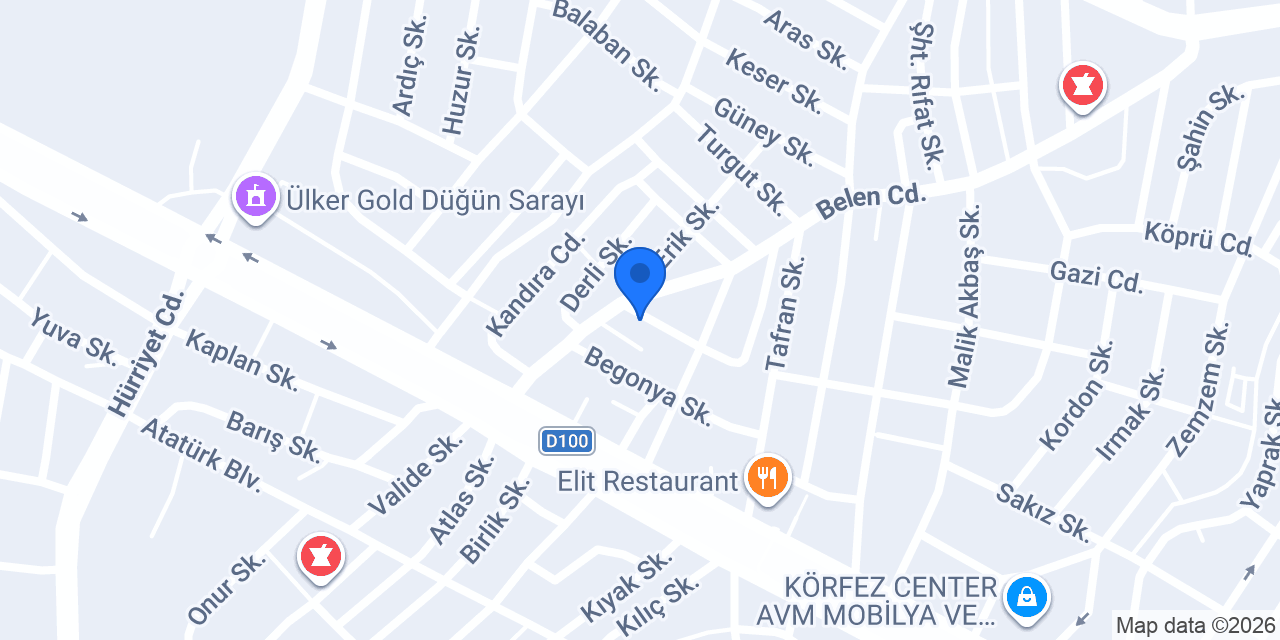 saMET oto servis konumu