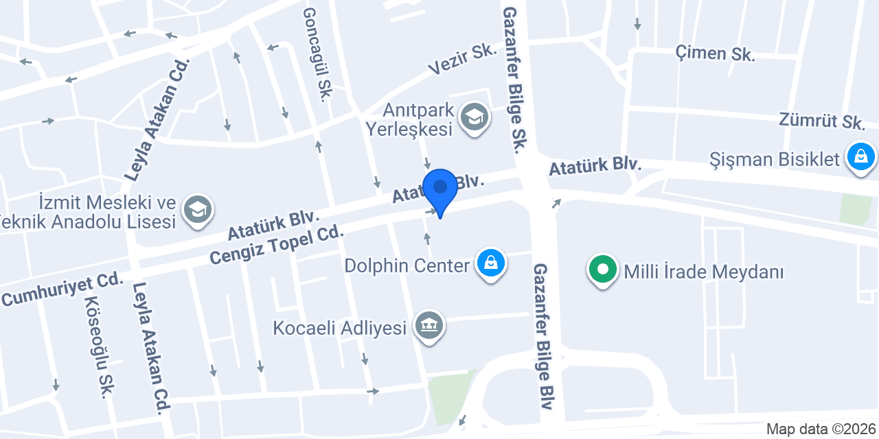Çiftçi Avukatlık Bürosu konumu