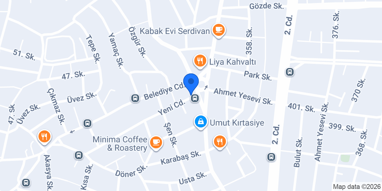 Nohut Falafel konumu