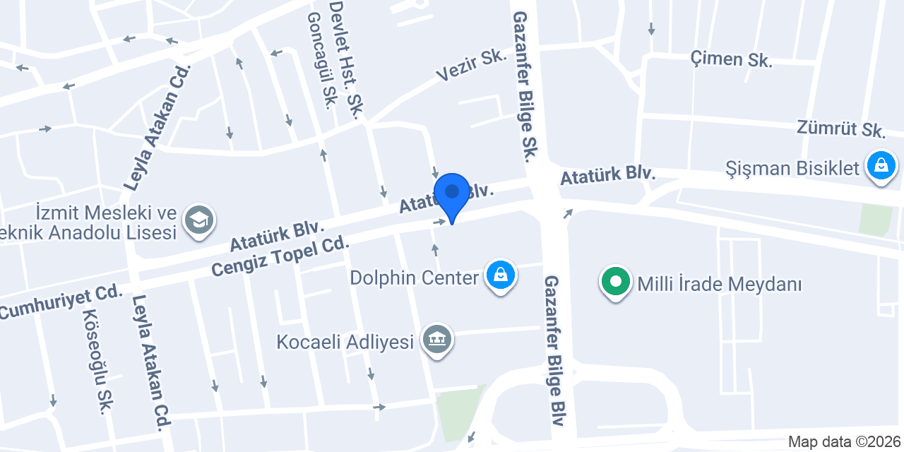 Kitapsihirbazı Kitabevi konumu