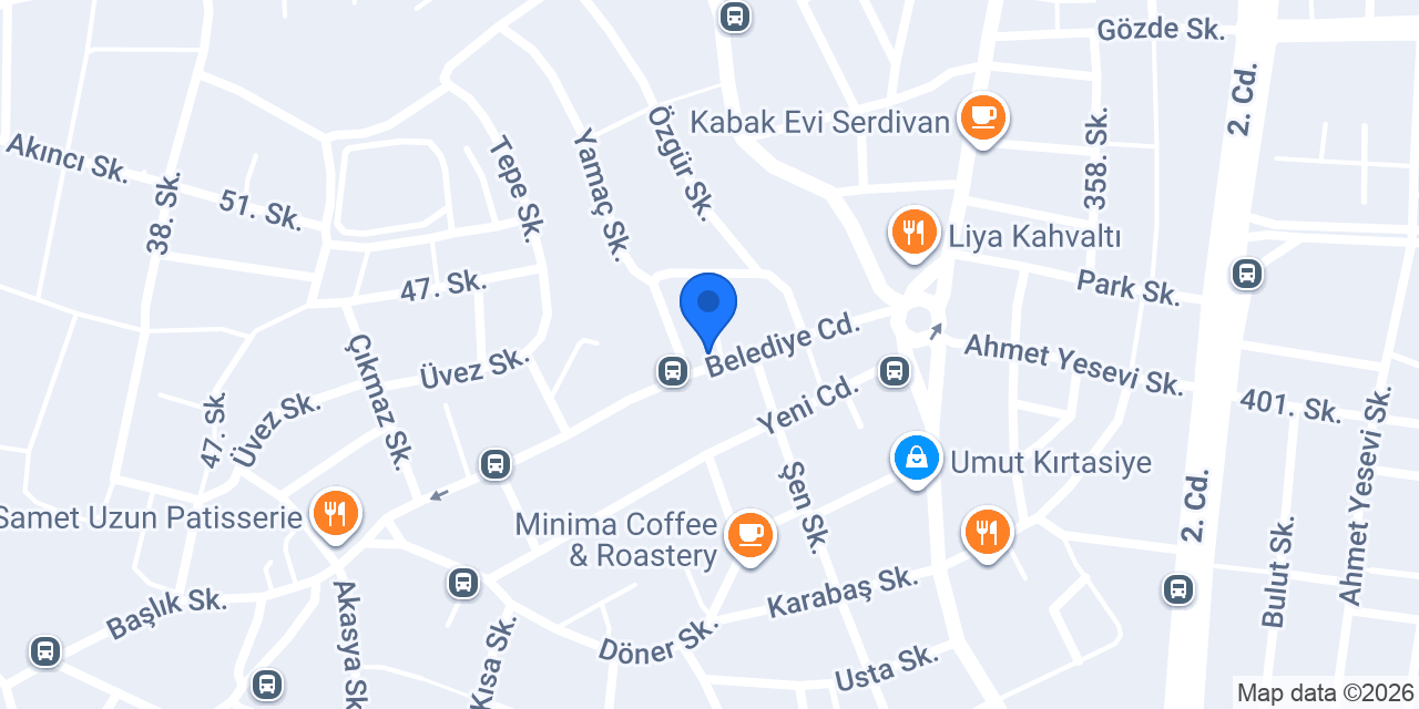 HİZİR PAKET konumu