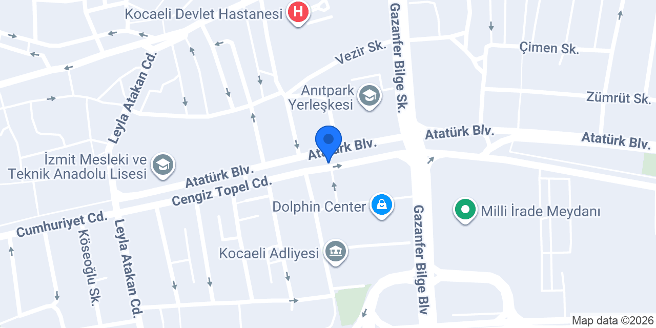 Özaydın Hukuk ve Danışmanlık konumu