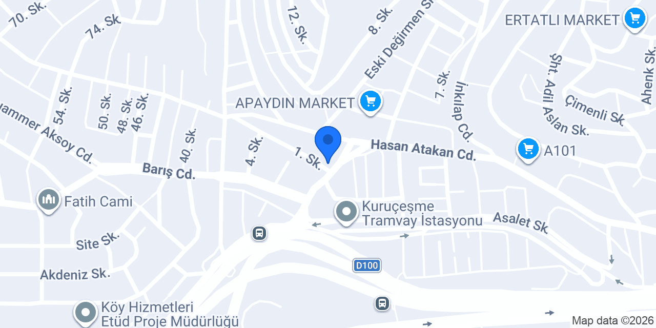 Doğan Taksi konumu