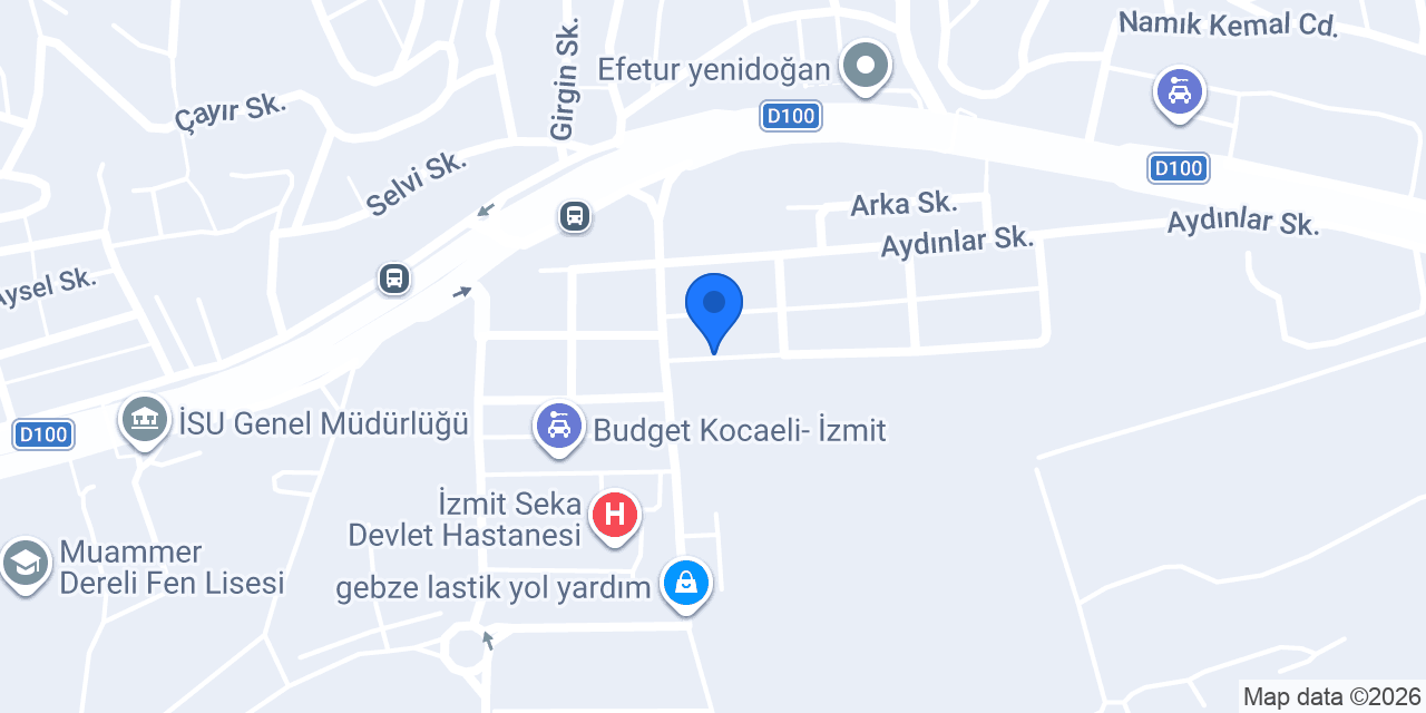 Eryarsoy Hukuk Bürosu konumu