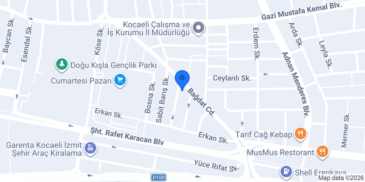 Atmaca Yapı konumu