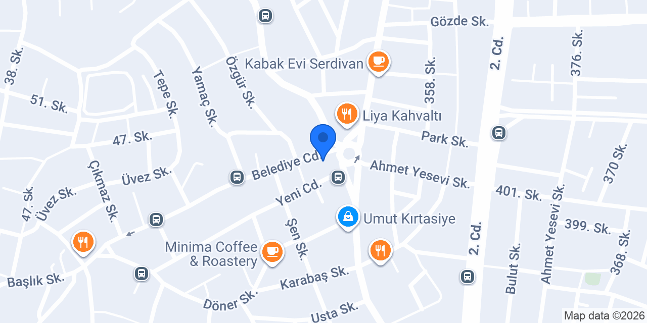 Ceylan Eczanesi konumu