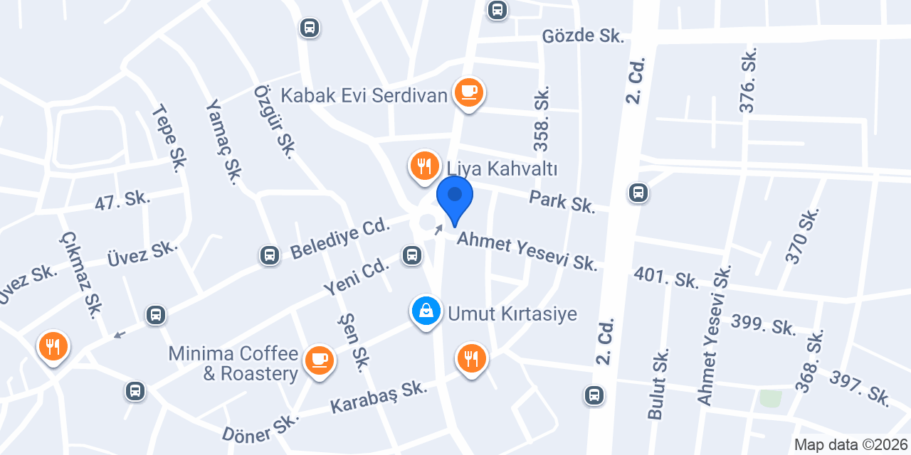 Serdivan Bağlar konumu