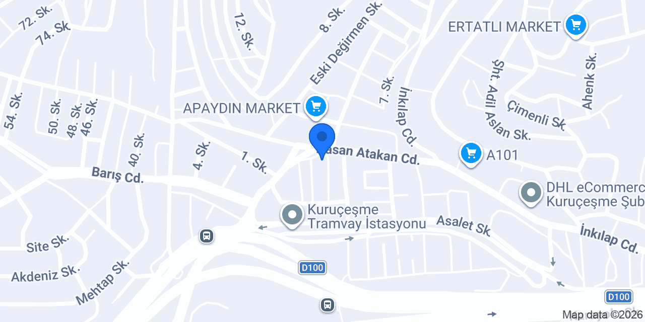 Kuruçeşme Ali Baba İskender Kebab Salonu konumu