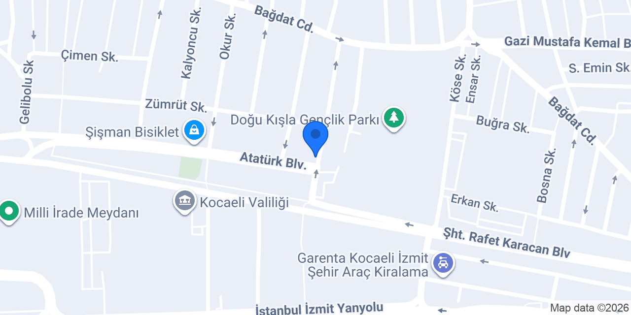 Poyraz motor İzmit konumu