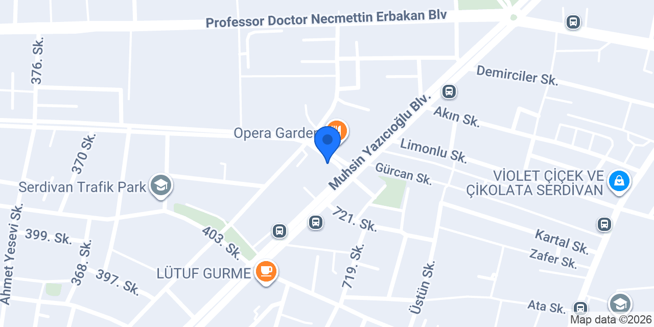 Dr Bülent Kurt Clinic konumu