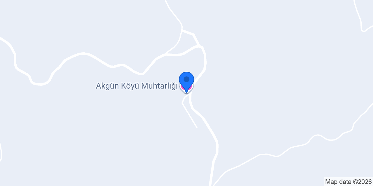 Akgün Köyü Muhtarlığı konumu