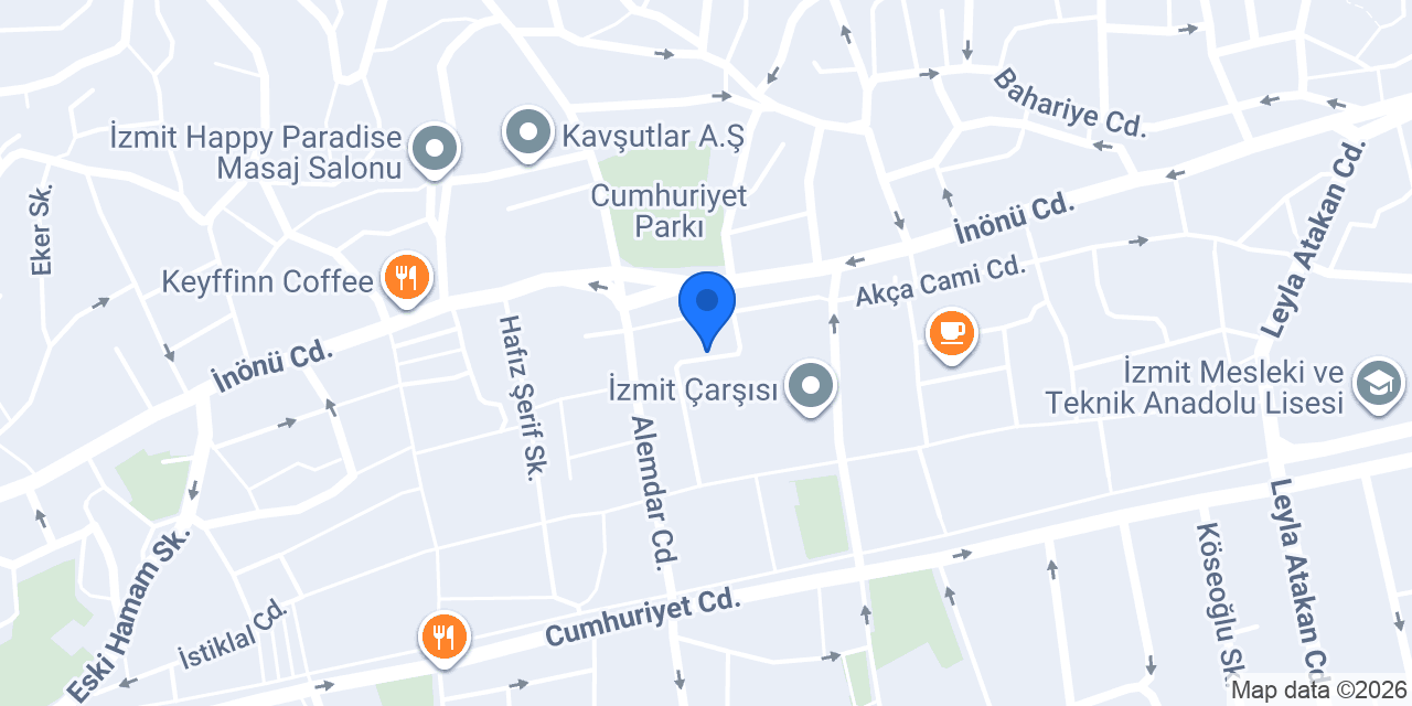 tozlu raflar kitapevi konumu