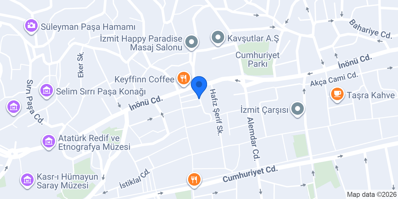 Diş Hekimi Erkan Dalgalı-Pınar Özer Dalgalı konumu
