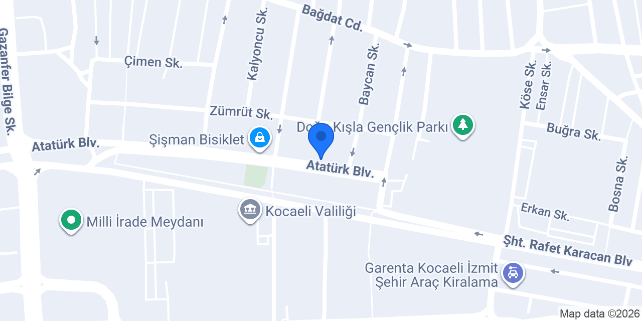 Akın Motors konumu